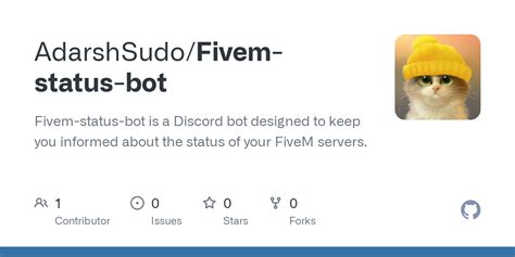 GitHub - AdarshSudo/Fivem-status-bot: Fivem-status-bot is a Discord bot ...