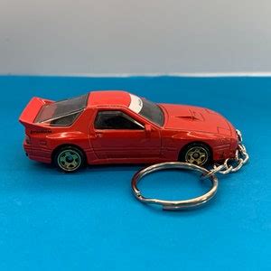 Hot Wheels Mazda FC Pandem RX Keychain Etsy