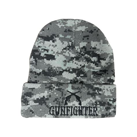 Gunfighter Sports Beanie Grey Digi Camo