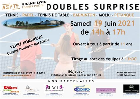 Tournoi de doubles lors de la fête du tennis et du padel 2021 ASPTT