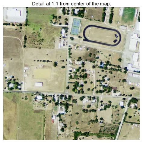 Aerial Photography Map Of Clyde Tx Texas