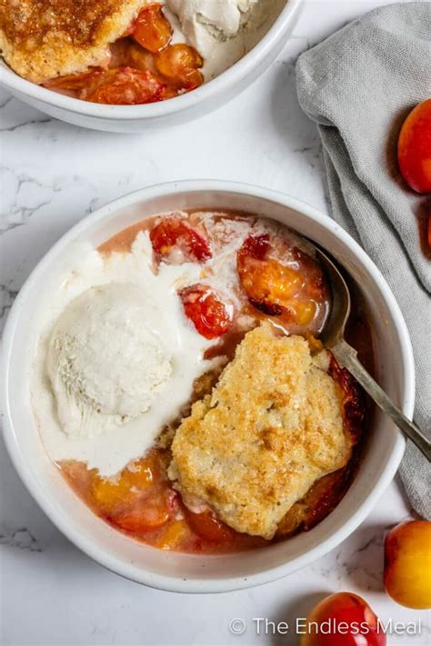 Plum Cobbler - The Endless Meal®