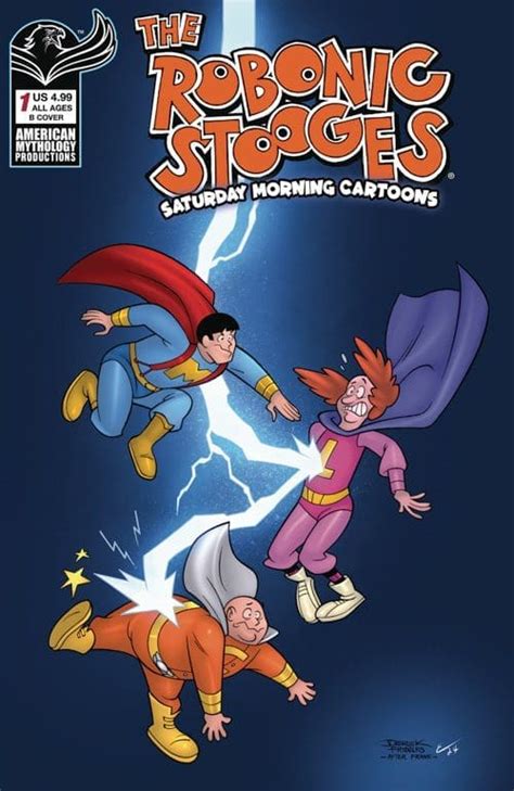 Robonic Stooges Saturday Morning Cartoons Cvr B Fridolfs