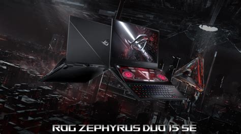 AMD Ryzen 9 5980HX Overclockable CPU Powered ASUS ROG Zephyrus Duo 15 ...