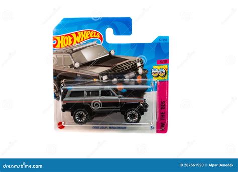 Jeep Wagoneer From Hot Wheels Model On White Background Editorial Image Image Of Wheels