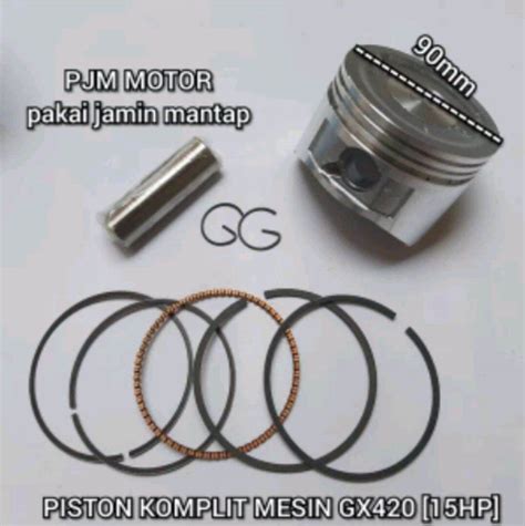 Gx Piston Ring Seher Komplit Mesin Penggerak Dan Genset Kw Kw