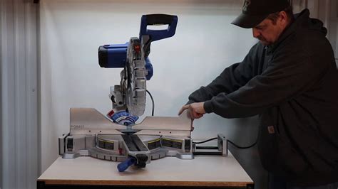 Kobalt 12 Sliding Miter Saw Dual Bevel Youtube