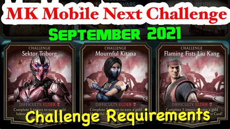 Mk Mobile Next Challenge Mortal Kombat Mobile Upcoming Challenges