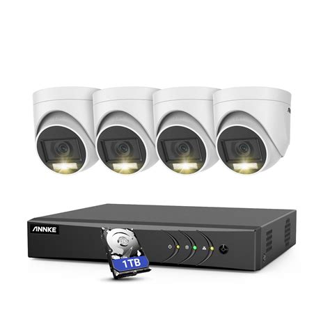 Buy Annkehome Wired Camera Security System With Audio Ch K Lite H