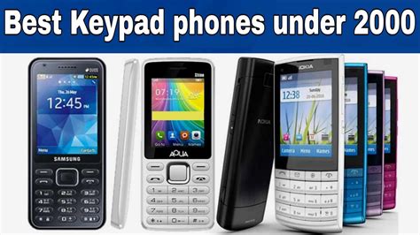 Top 5 Best Keypad Phone 2022 Under 2000 Best Feature Phone Under 2000