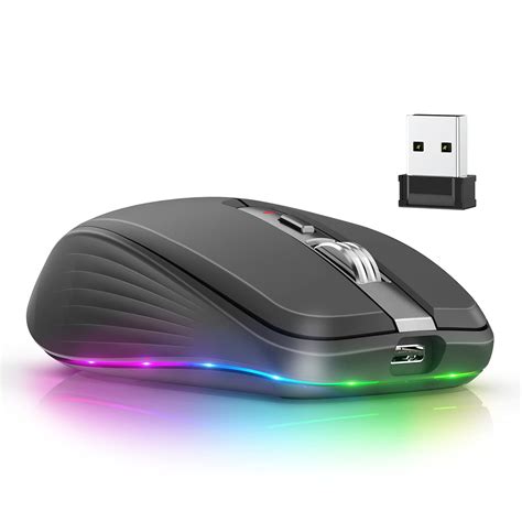 Buy Tenmos M303 Wireless Mouse With Type C Charging 24g Rechargeable