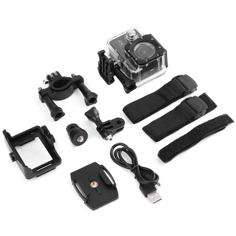 Sports Sj60 Waterproof 4k Wifi Action Camera Black