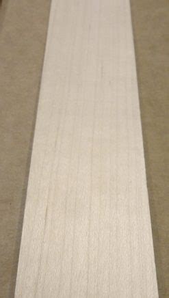 Maple Wood Veneer Edgebanding With Preglued Hot Melt Adhesive JSO Wood Products