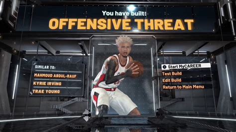 How To Make The Offensive Threat In Nba K Most Overpowered Build