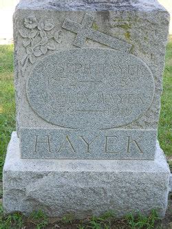 Joseph Hayek 1872 1938 Memorial Find A Grave