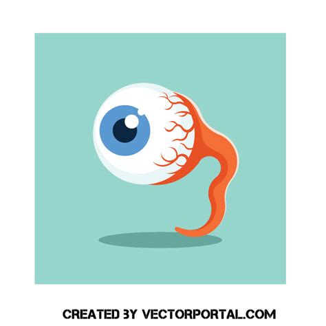 Muscle eyeball Royalty Free Stock SVG Vector and Clip Art