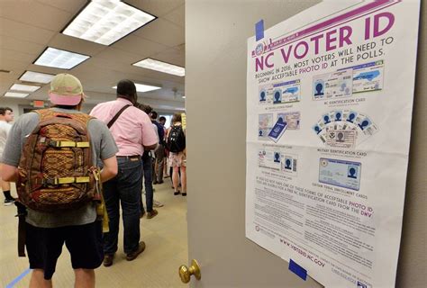 North Carolina Court Strikes Down Voter Id Law Wsj