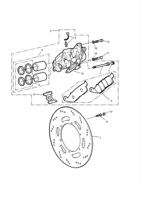 Triumph Thunderbird Disc Front Brake Brakes Caliper T2023305