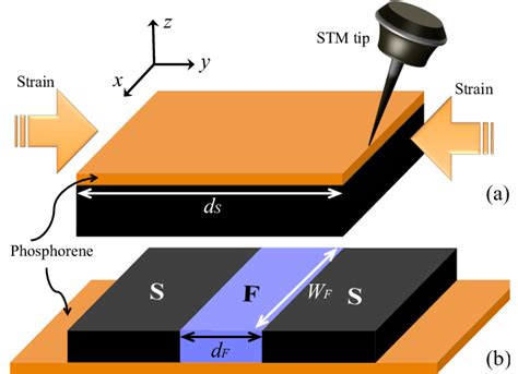 Color Online Schematic Of The Proposed Devices Made Of A Phosphorene