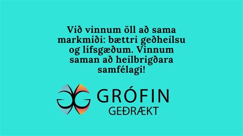 Grófin Geðrækt - Home