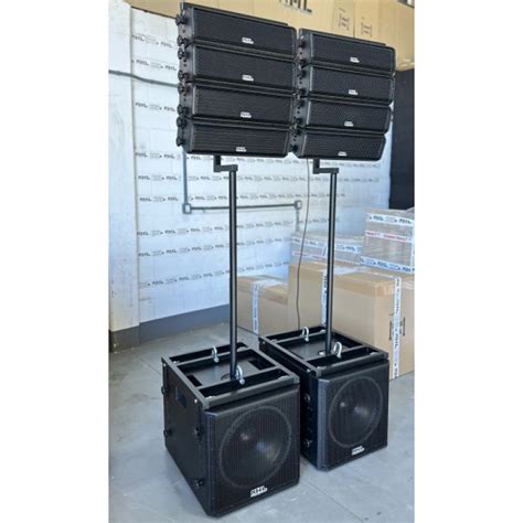 Kit Ativo Line Array Sub A Reo Caixas P A Compacto Gla