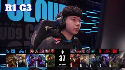 100 Vs C9 Game 3 Round 1 S14 LCS Spring 2024 Playoffs 100 Thieves