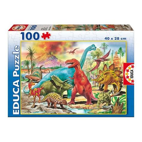 Puzzle De Dinosaurios De Educa Playfunstore