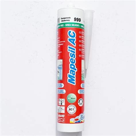 Mapei Sealant Mapesil AC 999 Transparant Stone Tile Sealant Size