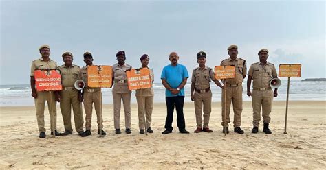 Home guards to be deployed at eight beaches in Dakshina Kannada ahead of rainy season