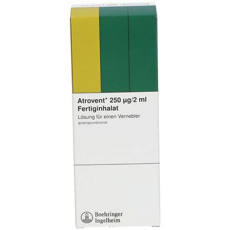 Atrovent 250 µg2 Ml 50x2 Ml Mit Dem E Rezept Kaufen Shop Apotheke