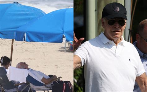 President Joe Biden Enjoys Beach Day In Delaware Photos