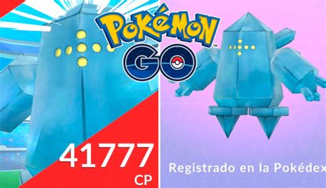 Pokémon GO Regice shiny como vencerlo en incursiones y su tabla de IV