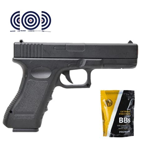 Pistola Airsoft Spring Full Metal Glock Gk V Mm Airsoft Bbs