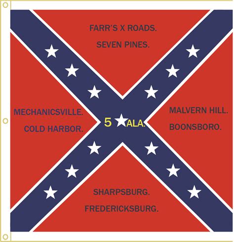 5th Alabama Infantry Regiment Flag