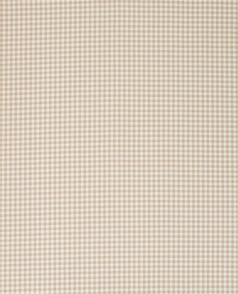 Neutral Checkered Fabric Gingham Check Dark Linen Fabric