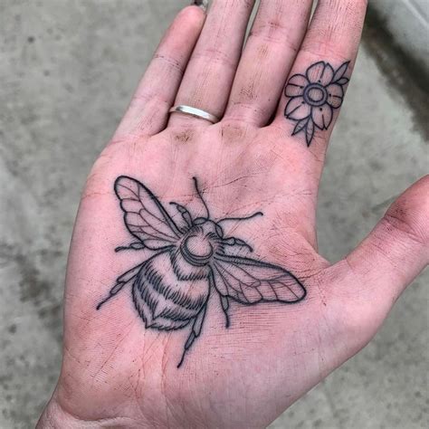 Exploring The Minimalist Bee Tattoo Symbolism Design And Placement