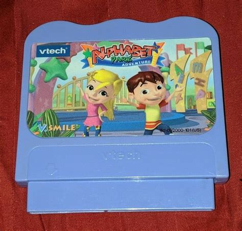 Vtech Vsmile Alphabet Park Adventure Game Cartriage Learning