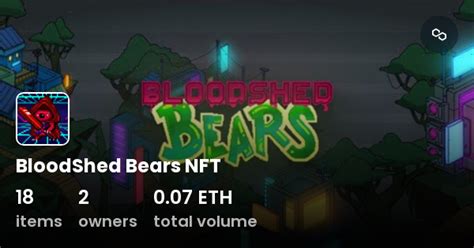 Bloodshed Bears Nft Collection Opensea