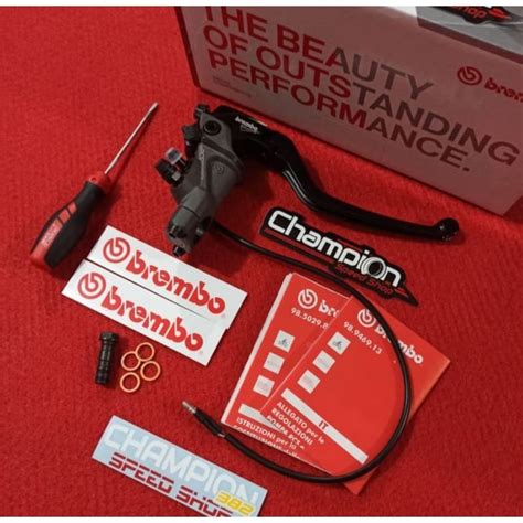 Jual Master Rem Brembo Original Italy Kanan RCS 19 Corsa Corta 19CC