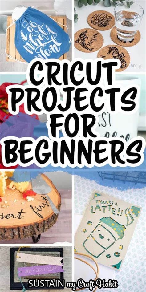 Cricut Projects For Beginners Easy Ideas Sustain My Craft Habit