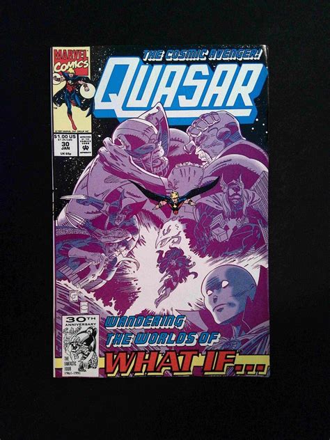 Quasar 30 Marvel Comics 1992 Fnvf Comic Books Modern Age Marvel