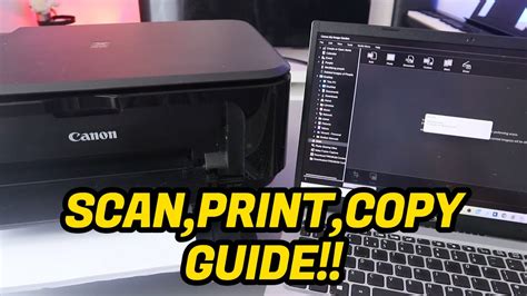 Canon Mg3600 How To Scan Print Copy Review A Step By Step Guide