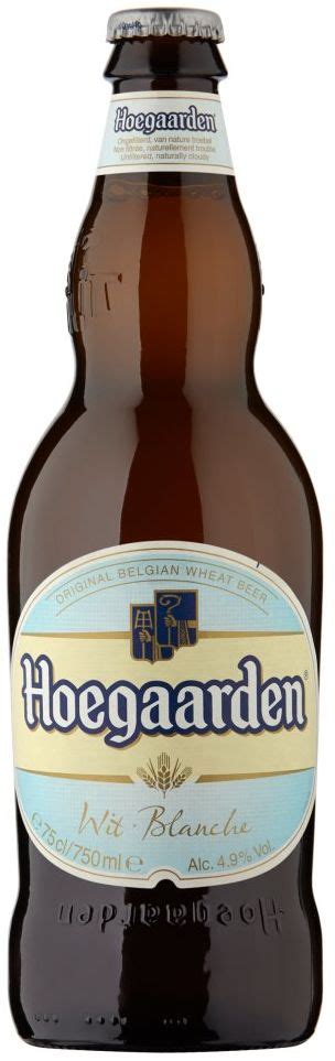 Пиво Хугарден Вит Бланш, купить пиво Hoegaarden, Blanche 0,75 л, белое ...