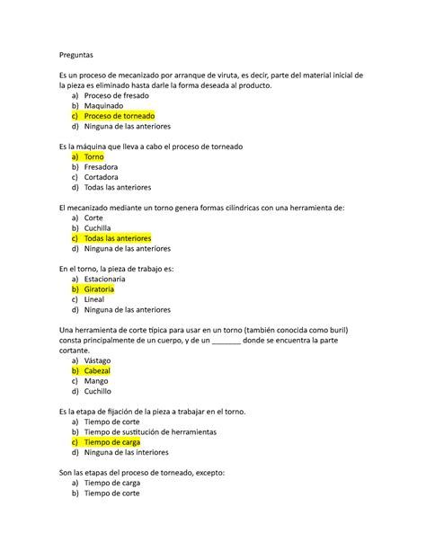 Examen de muestra práctica 2018 preguntas y respuestas Preguntas Es