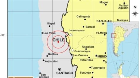 Un Fuerte Sismo Con Epicentro En Chile Se Percibió En San Juan Diario La Provincia Sj