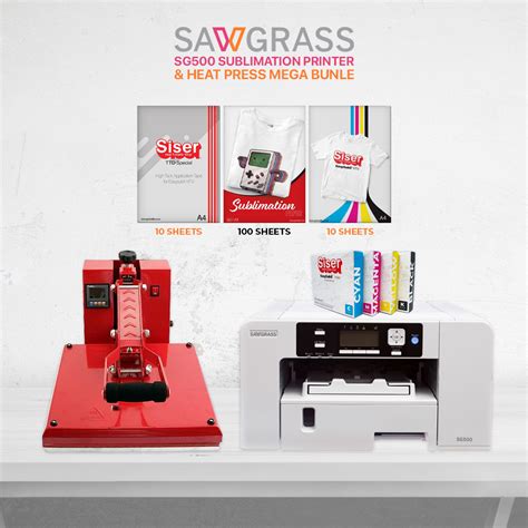 Sawgrass Sg Sublimation Heat Press Mega Bundle Paragon Competitions