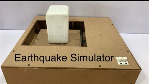 Earthquake simulation Mechanical Engineering Final Year Project | One ...