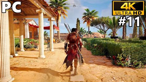 Assassin S Creed Origins Gameplay Walkthrough Part 11 No Commentary 4k 60fps Pc Youtube