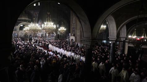 Bulgarians Line Streets Of Sofia To Bid Farewell To Orthodox Patriarch