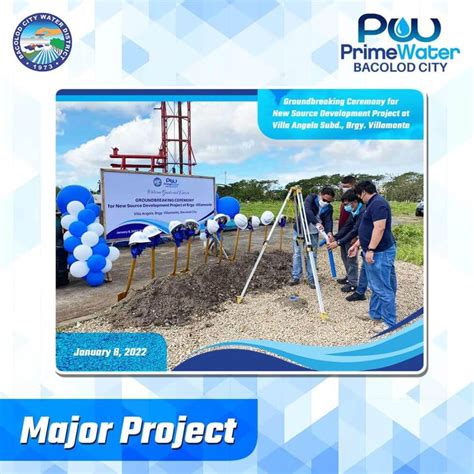 Groundbreaking Ceremony Of Primewater Bacolod And Bacolod City Water